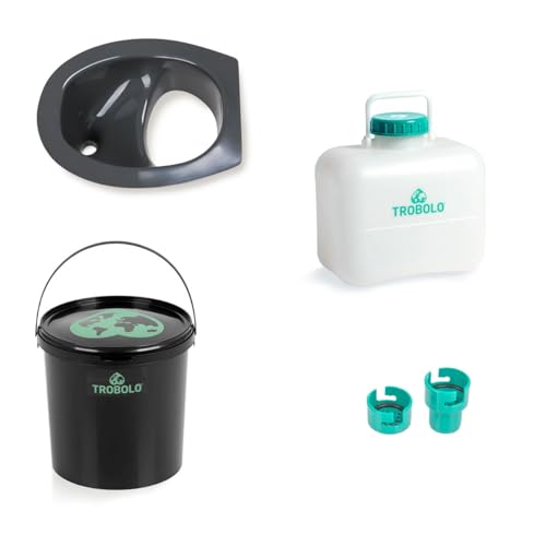 TROBOLO DIY Composting Toilet Set with Urine Diverter