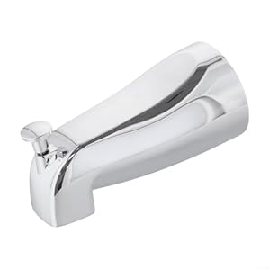 SMZhomeone Badewannen-Auslauf mit Umsteller Edelstahl