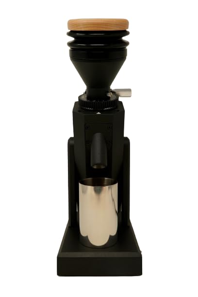 Image of Turin SK40 Single Dose Grinder | 40mm Stainless Steel Conical Burrs, Stepless Adjustment, Tilted Base, Low Retention - Black or White (Black)
