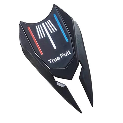 AMLESO Golf Repair Marker Golf Aids Golf Accessories Practice Portable Gadget Repair Tool Putt Parter for Golfer, Black