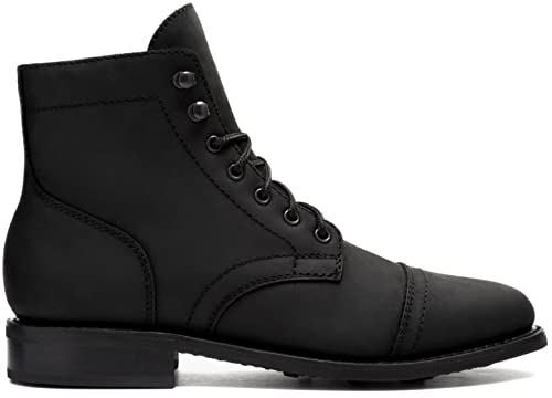 Thursday Boot Company Women's Captain Cap Toe Ankle Boots3