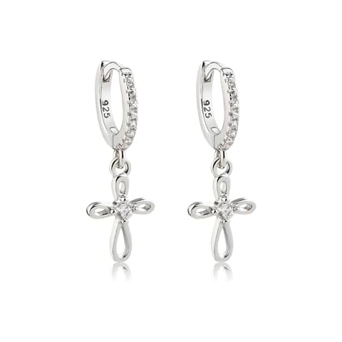 Cherished Moments Sterling Silver Huggie Earrings Cover
