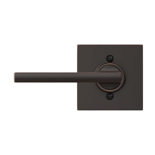 Image of Schlage Latitude Non-Turning Dummy Door Handle, Reversible, Aged Bronze