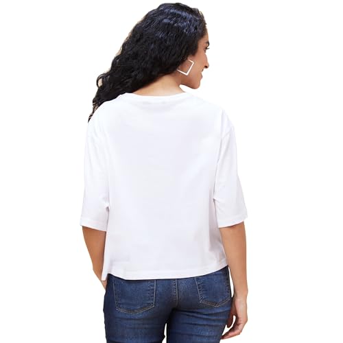 Image of Globus Women's Letter Print Oversized Fit T-Shirt