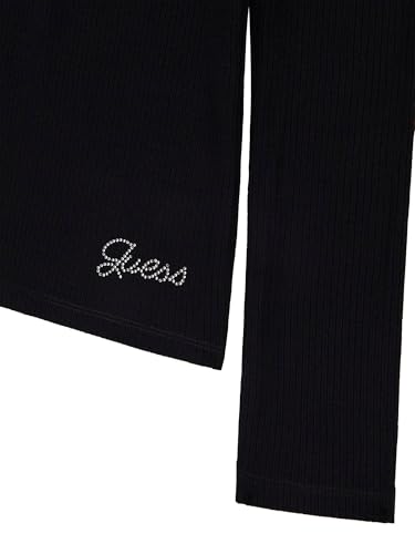 GUESS Girls' Eco Long Sleeve Viscose Rib T-Shirt4