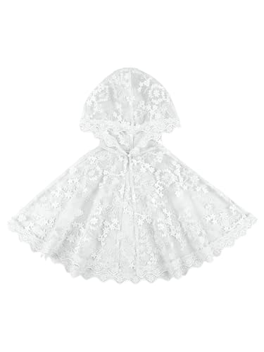 Kids Floral Lace Bolero Childrens Girls Shrug Cardigan Cape for Wedding Birthday Party Dress3