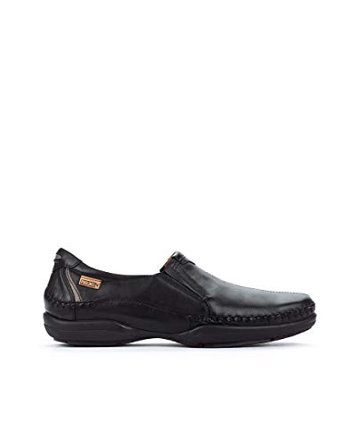 Pikolinos Men's San Telmo M1D-6032 Loafer, Black/Dark Grey, 10.5-11