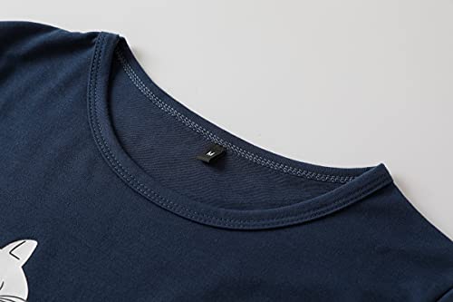 Big Girls Cute Bunny Pajama Sets Lovely Cartoon Sleepwear Winter Pjs Nighty, Rabbit3