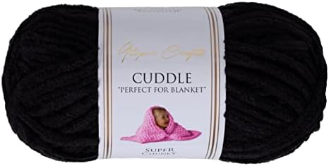 Utopia Crafts Cuddle Super Chunky Chenille Soft Yarn for Knitting and Crochet, 100g - 60m (Beige)