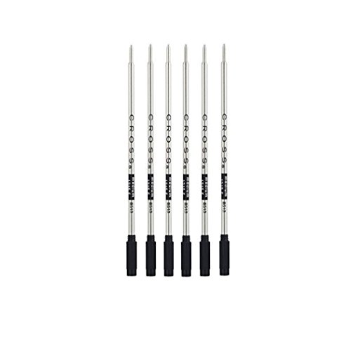 Stylo à bille Cross 8513 encre noire lot de 6 pour remplacer vos recharges usagées