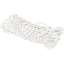 ATERET 1/8 inch by 48 Feet Diamond Braid Polypropylene Rope I Multipurpose Clothesline Rope, UV Resistant & Excellent Shock Absorption I Ideal Use for Camping & Marine 4-Pack