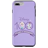 ディズニー 100周年 アナと雪の女王 エルサとオラフのワンダー D100 スマホケース iPhone 7 Plus/8 Plus 用