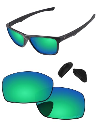 Image of Replacement Lenses & Nose Pieces for Oakley Holston OO9334 Sunglass - Precision Fit, UV Block & Impact Resistant
