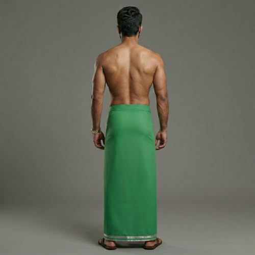 Image of Men's Cotton Lungi | Soft Breathable Wrap Around Lungi | Comfortable Daily & Home Wear for Men