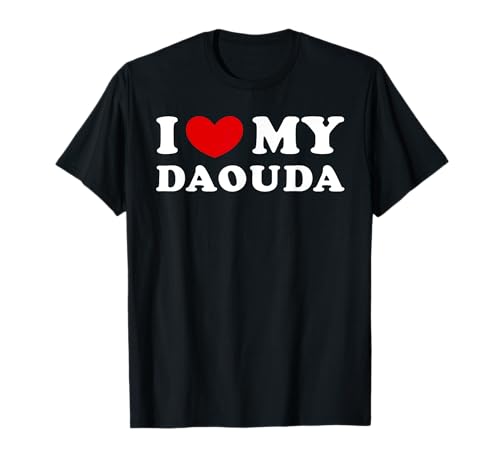 Photo de I Love My Daouda, J'Aime Mon Daouda T-Shirt