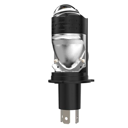 LIU HJG White LED H4 50W Projector Lens Bulb with Red Devil Pack of 1 - Image 5