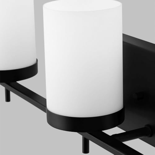 Image of Generation Lighting 3-Light Zire Modern Bath Fixture Wall Lamp Satin Brass 4490303-848, Bathroom Light Fixture for Home Decor, Wall Sconce Vanity Light Fixture and Bathroom Accessory