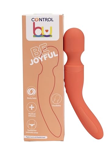Control Be Joyful Juguetes Sexuales Vibrador con Cabezal Flexible, 7 Modos de Vibración, Consolador Ergonómico, USB Recargable
