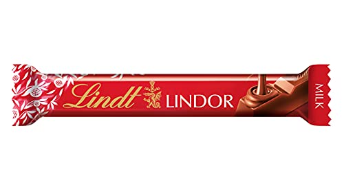 Lindt Lindor Milk Chocolate Bars, 4 x 25g (Pack of 2)