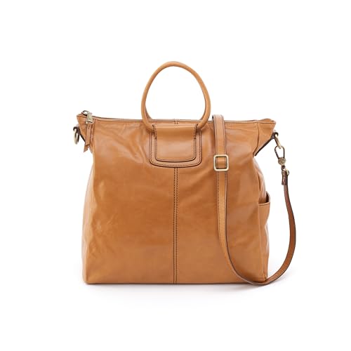 Image of HOBO Sheila Large Leather Satchel, Crossbody Bag for Women with Top Handle