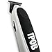 TPOB X Deluxe White Rubber Grip Digital Brushless 7200rpm Professional Hair Trimmer Hair Clippers for Men, Krazy Blade Trimmer Cordless Rechargeable Clippers (White)