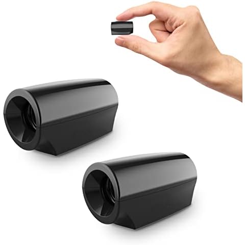 Elook Deer Warning Whistles Device for Car, Save Deer Whistle with Upgraded Acrylic Double-Sided Tape, Mini Size, 2 Pack (Patent Registered) Cover