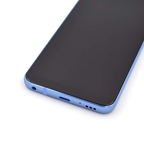 Image of LCD Digitizer Assembly with Frame and Flex Cable for USB Charger Port Headphone Jack Speaker Power Button Volume earpiece Motor Front Camera Compatible with LG Q7 Q7+ Q610 Q610EM(Lavender Violet)