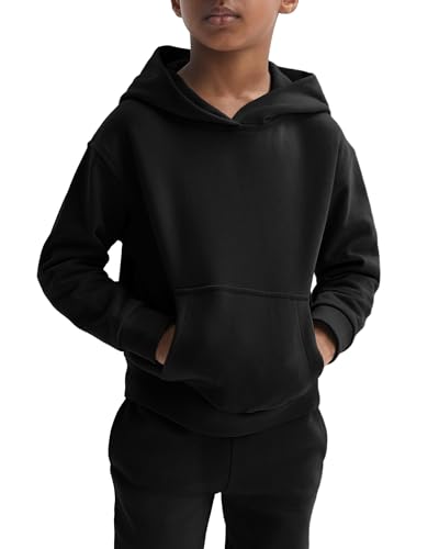Image of Haloumoning Boys 2 Piece Outfits Sweatsuits Long Sleeve Pullover Hoodie and Sweatpants Tracksuit Set 5-14 Years