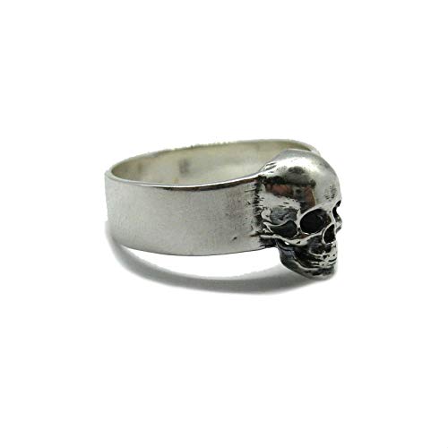 Bague crâne argent massif 925 R001861 idée cadeau originale - 2