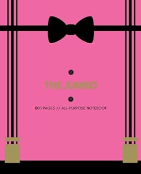 Paperback The Jumbo: Extra Large All-Purpose Notebook, 800 Lined Pages w/ Table of Contents Book