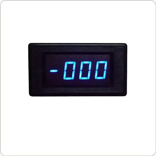Voltmètre CC numérique bleu YB5135A 200mV testeur de tension précis pour panneau 12V