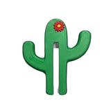 Cactus Towel Hanger Organizer,Drill-Free Wall/Over-Door Storage Tool for Bathroom, Kitchen & Household Use(Green(for 6mm),3pcs)