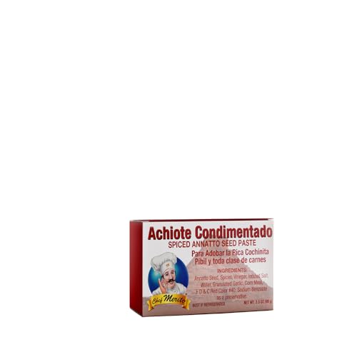 Chef Merito Spiced Achiote (Annatto Seed) Paste 3.5 Oz | Achote Pasta, Classic Mexican Seasoning (Pack of 3) image 5
