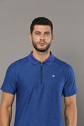 Image of Men's Lightweight Dry Rush Tech Polo | Moisture-Wicking, Breathable, Stretchable, Wrinkle-Resistant, Quick-Dry, Anti-Odor