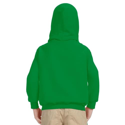 St. Patrick's Day Kids Hoodie Cute Shamrock Swearshirt with Kangaroo Pockets Luck Irish Hoodie for Boys&Girls4