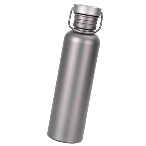 Titanium Sports Bottle - Premium Metal Water Bottle for Athletes | Titanium Sports Hydration Water Bottle, Ultra Lightweight Titanium Bottle, Perfect for Running, Cycling and Fitness Training, BPA