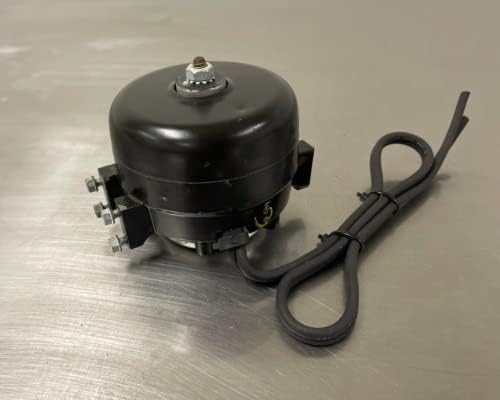 Condenser Evaporator Fan Motor 115V, 9W.55AMP, 50/60HZ 1550 RPM, CW Replacement For True Refrigeration model nos. TBB, TD-65-24,T-23F-2, TUC—all models