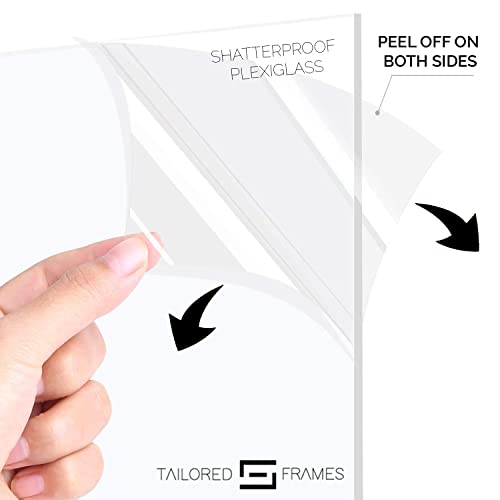 Seattle Walnut 8" x 6" Frame for 6" x 4" Picture | Single Picture Frames | Table Top & Wall Hanging Type | Photo Frame With Antique Mount