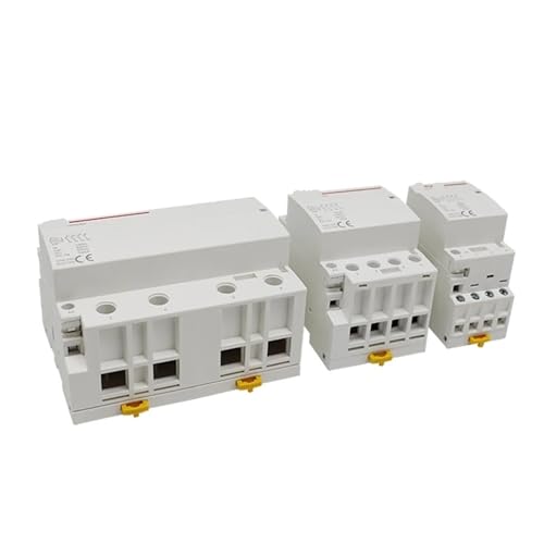 Contactor AC modular de carril DIN 2P 20A 110V con 2NO para control de interruptor en el hogar 6