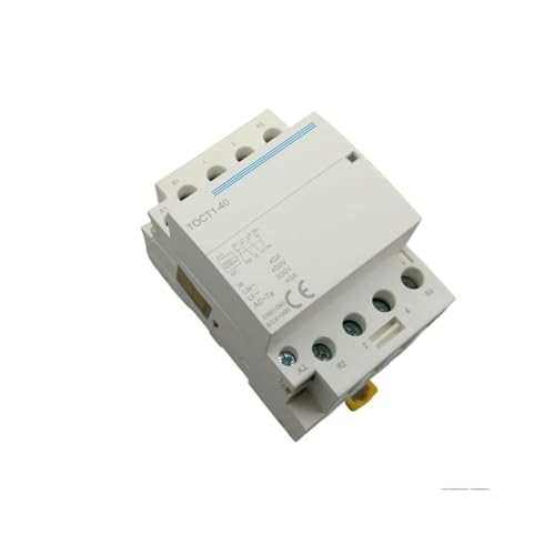 Contacteur domestique TOCT1 4P 40A avec contacts 2NO 2NC silencieux