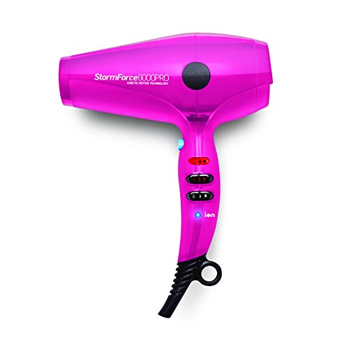 Diva Pro Styling StormForce 6000 - Secador de pelo, color rosa