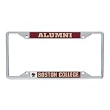 Desert Cactus Boston College Eagles BC Metal License Plate Frame for Front or Back of Car Officially Licensed (Alumni)