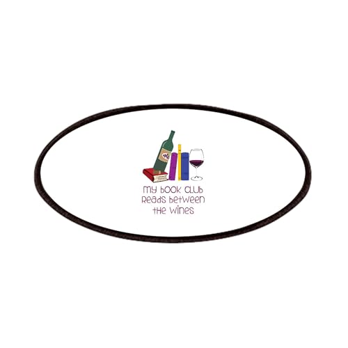 CafePress My Book Club Reads Between The Wines Patches 4