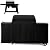 Waterproof Grill Cover for Traeger Woodridge Pro & Woodridge Elite Wood Pellet Smoker, with Additional Side Zipper, Full-Length 600D All Weather Outdoor Accessories Bac776 (Cover Only)