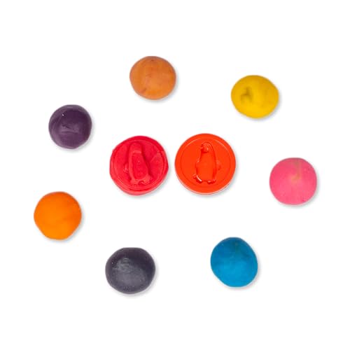 Ratna's Fantasy Dough Clay 8in1 - Multicolor Clay Set for Kids | Vibrant Colors, Creative Designs, 12 Plastic Moulds | Educational and Imaginative Play | Safe and Non-Toxic | Age 3 and Up