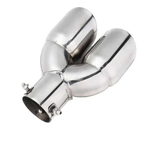 Embout d'échappement double sortie 63mm pour sublimer votre voiture lors des rassemblements