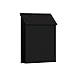 Salsbury Industries 4620BLK Traditional Mailbox, Standard, Vertical Style, Black