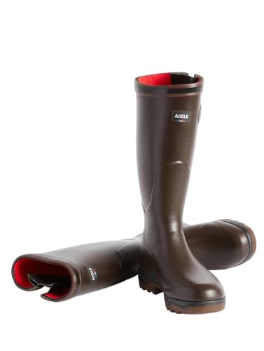 Aigle Herren Parcours 2 Iso Gummistiefel, Braun (Brun 5), 42 EU