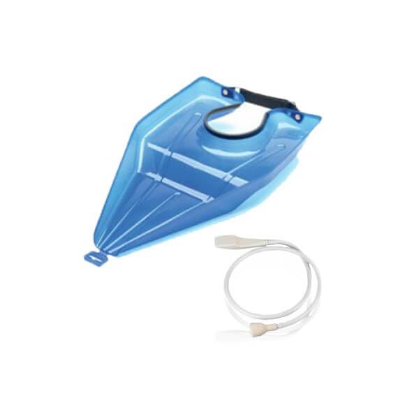 Bac Lave Tête portable Bleu + Douchette