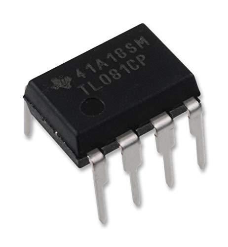 Juried Engineering TL081CP TL081 High Slew Rate JFET-Input Operational Amplifier Op-Amp IC Breadboard-Friendly DIP-8 (Pack of 10) #1